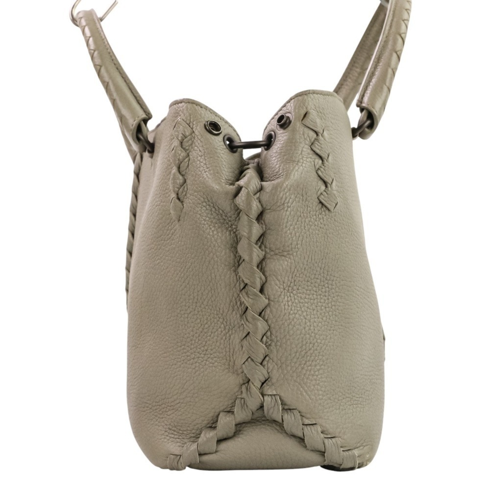 BOTTEGA VENETA Intrecciato 2-way handbag, gray, for women - Picture 4 of 16